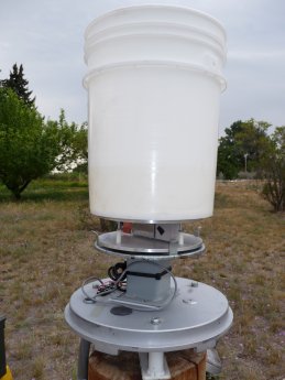 Photo of Load Cell and Storage Bucket